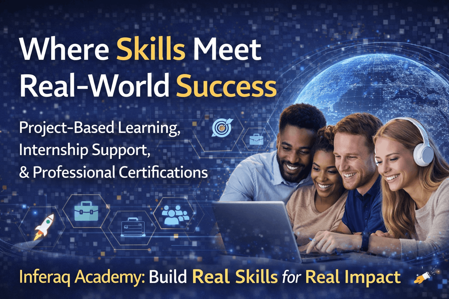 Learn. Build. Get Hired.